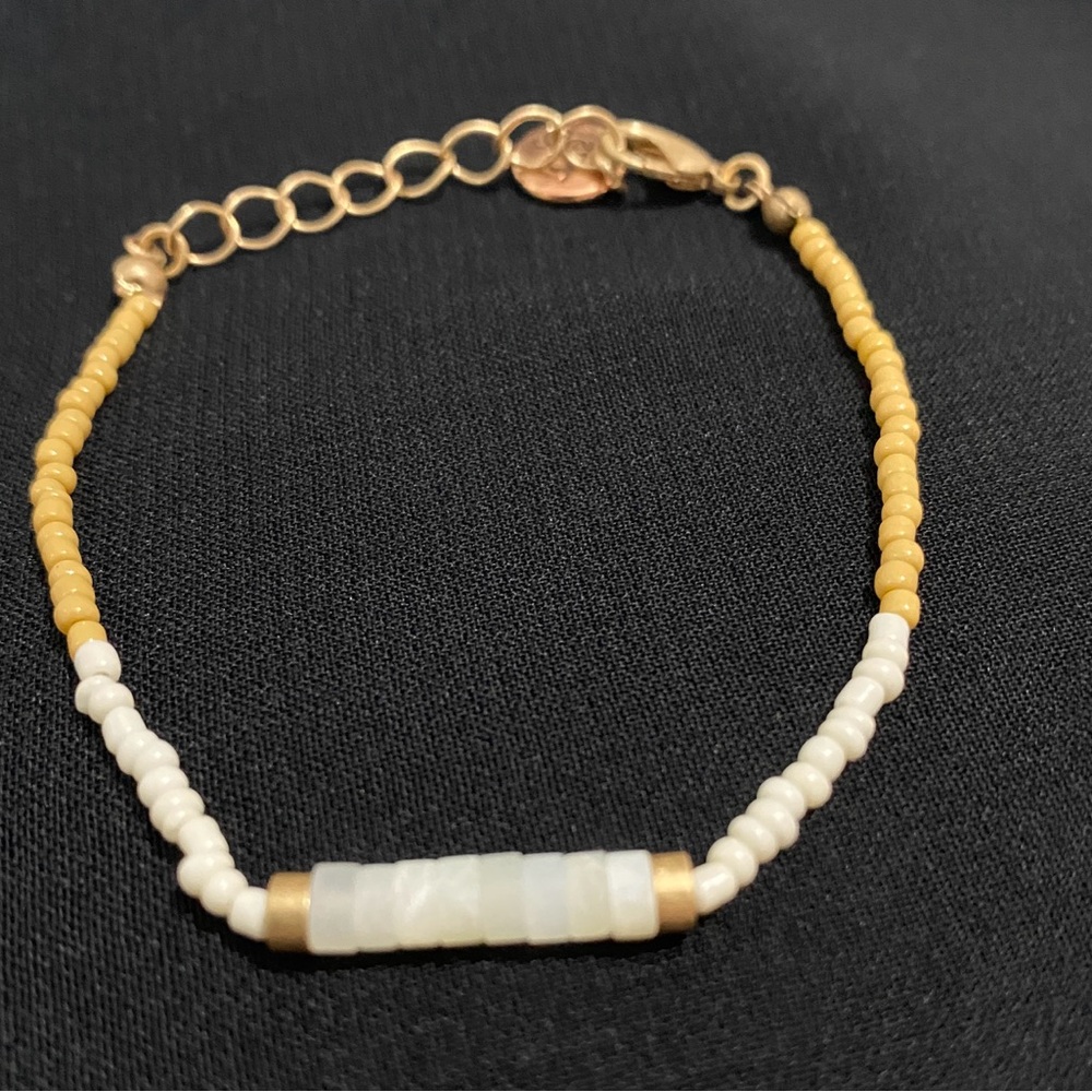 Plunder Design "Fiona" Seed Bead Bracelet